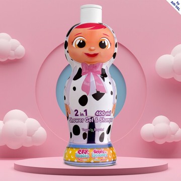 Cry Babies 哭泣娃娃2合1沐浴洗髮精 400ml(萌Q收藏版)