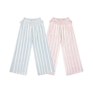 WENDYLOVE | Annita Lace Pants 可愛條紋長褲