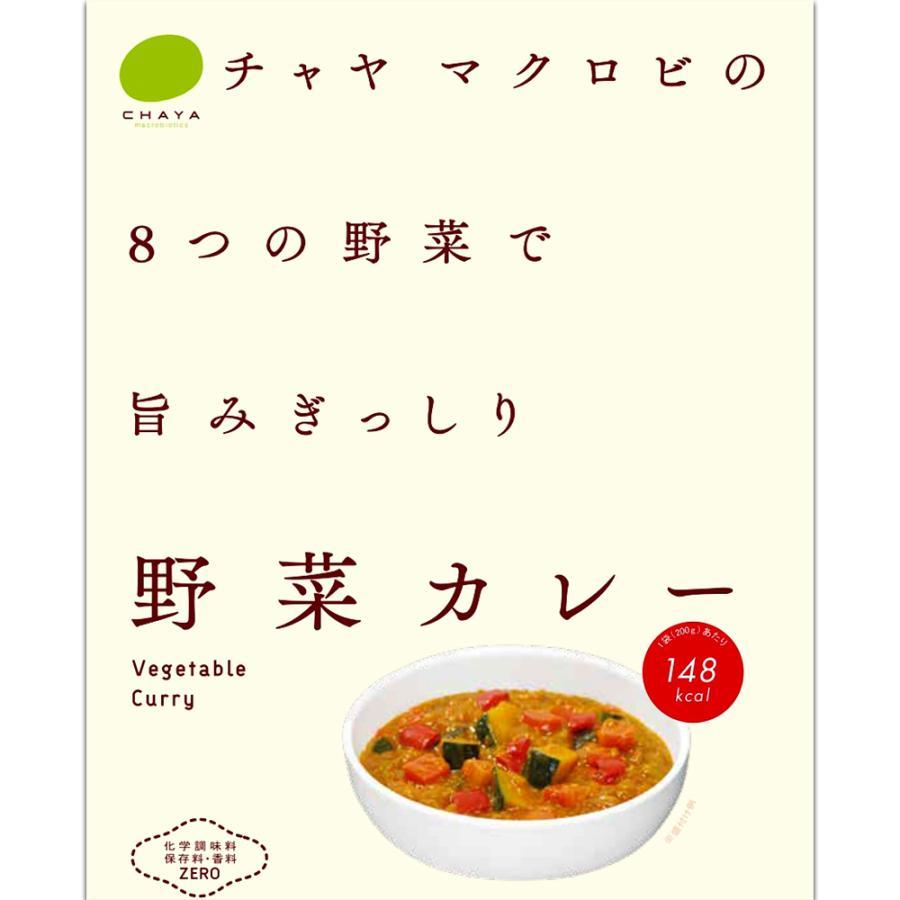 チャヤマクロビ 野菜カレー 1個 マクロビ ビーガン対応 添加物 香料 保存料 着色料 化学調味料 白砂糖 乳製品 卵不使用 自然海塩海の精使用