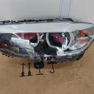 (質量保固）17-20款BMW 5系G38 天使眼LED大燈原廠大燈總成原裝前大燈頭燈