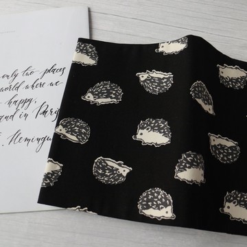 【刺蝟】書衣 書套 書皮 布書衣 可調式書衣