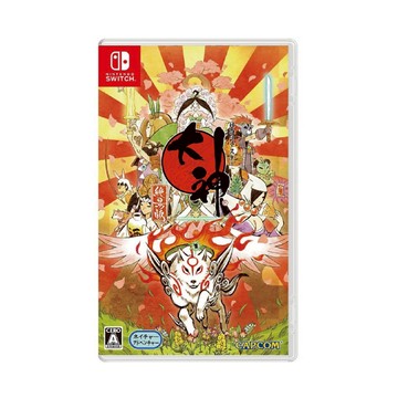 【現貨不用等】NS Switch 大神 絕景版 日文版 OKAMI HD 大神絕景 天照狗 天照 狗 日本神話 水墨