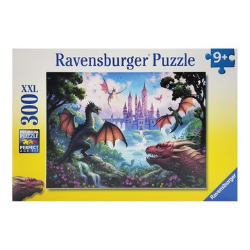 Ravensburger 維寶 拼圖 RV13356 巨龍之怒 9歲以上  300片  1盒