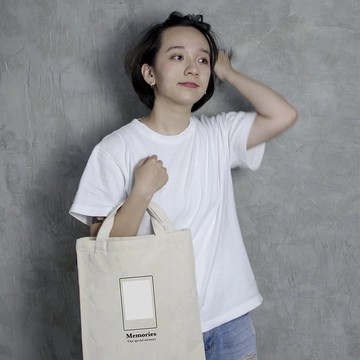 【客製化禮物】【畢業季系列】回憶模板 | 直式帆布包