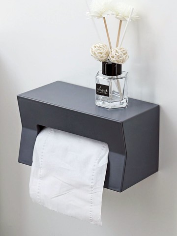 櫥柜倒掛紙巾盒創意粘貼壁掛式抽紙盒家用廚房免打孔衛生紙收納盒