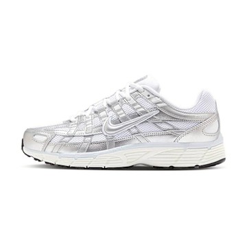 Nike P-6000 女鞋 灰銀色 復古 老爹鞋 金屬感 網布 透氣 休閒 運動 休閒鞋 BV1021-106