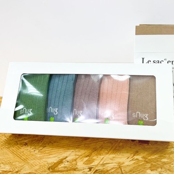 【兒童馬卡龍色中筒童襪禮盒5雙組】寶貝送禮首選 彌月禮 台灣製