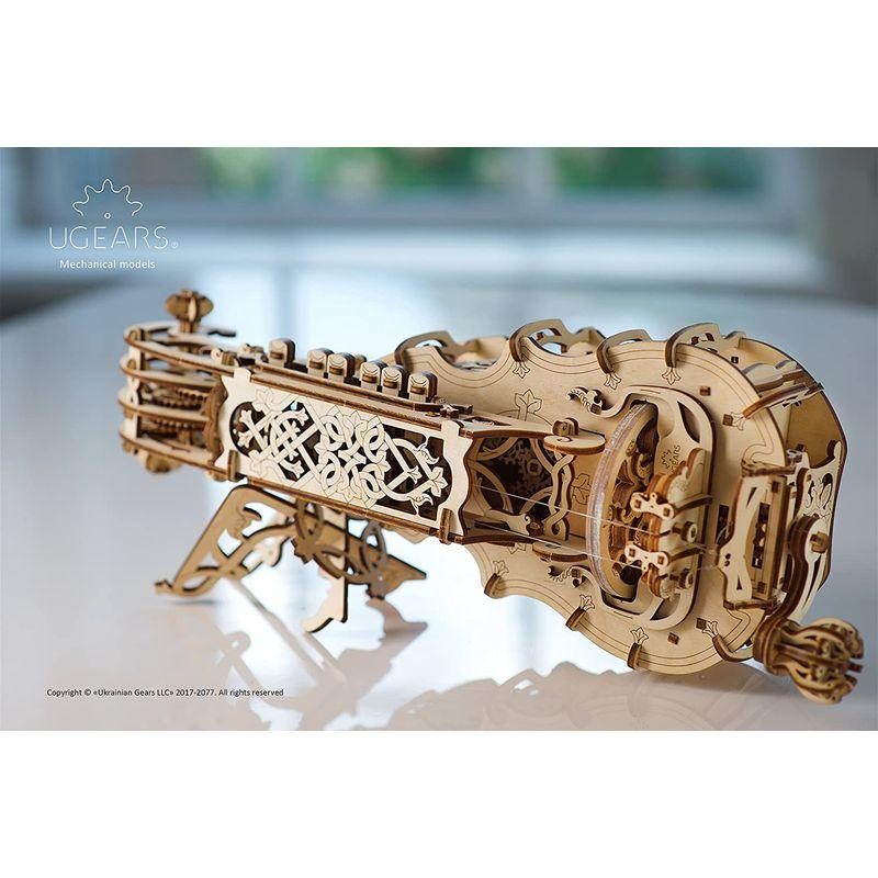 Ugears ユーギアーズ Hurdy-gurdy ハーディーガーディー;70030 木の