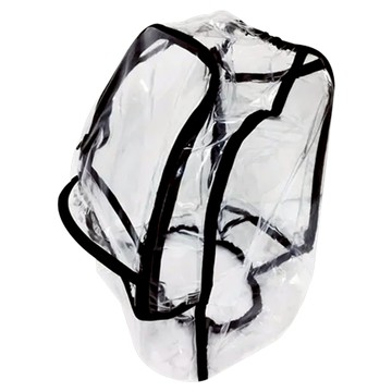 寵物雙肩式減壓後揹包 XR-02 風雨罩  黑色  45 x 20 x 43cm  1個