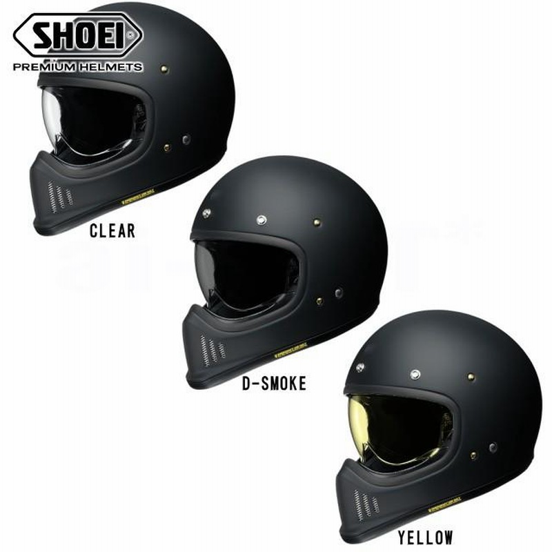 在庫有 正規販売 SHOEI ショウエイ CJ-3 シールド J・O用 EX-ZERO用 クリア ダークスモーク イエロー JO EXゼロ シールド  | LINEブランドカタログ