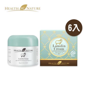 澳洲HEALTH NATURE 美肌綿羊霜含胎盤素維他命E (100g/罐)*6入