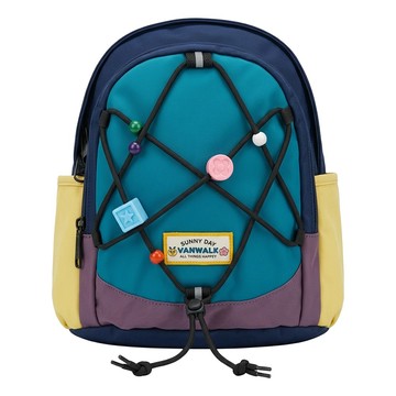 Vanwalk 出走 女款 復古少女百搭小巧後背包 V2750 500g  日用背包  奇趣藍