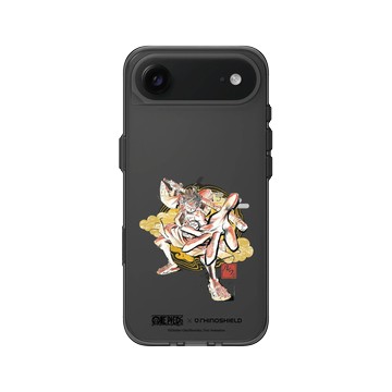 iPhone Air Clear (相機按鈕) 酷墨灰 - 航海王 One Piece - 和之國系列-魯夫 武士