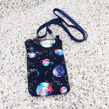 手機側背包-宇宙星座