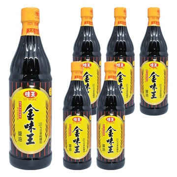 味王 金味王醬油  780ml  6瓶