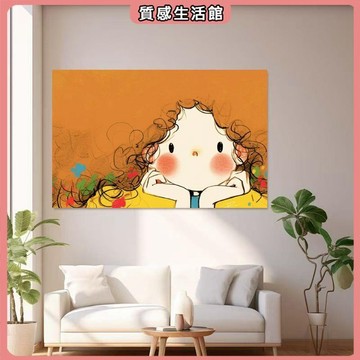 貼紙 背膠墻紙 墻面翻新 臥室客廳 自信自由陽光女孩墻貼紙自粘學生上下鋪防水床頭墻面動漫鮮花閃光 動漫貼紙 壁紙自黏