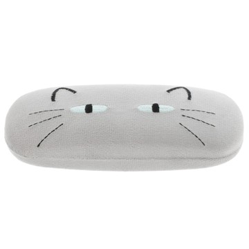 NITORI 【DECO HOME商品】眼鏡盒 灰貓 24 GY