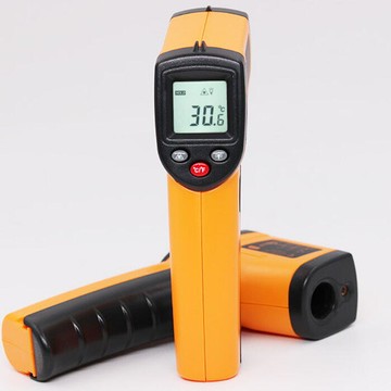 紅外線測溫器GM320溫度計 溫度槍 數位測溫器 油溫水溫冷氣 電子溫度計【DF324】  123便利屋