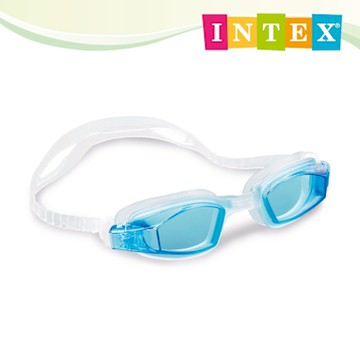 INTEX 自由式運動型泳鏡 適8~13歲-藍色/紫色/黑色 55682