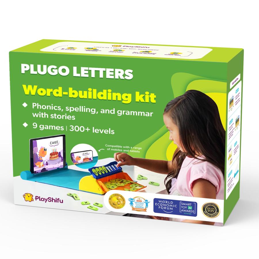 Playshifu 知育玩具 Plugo letters プルゴレターズ Plugoシリーズ AR