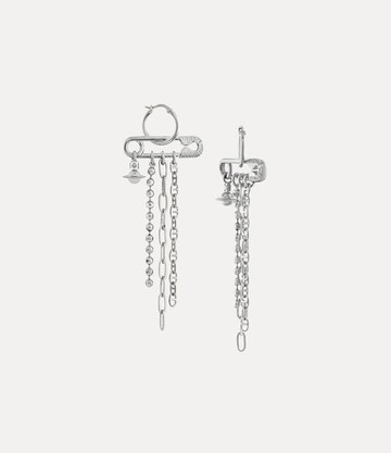 Vivienne Westwood Ginetta Earrings Silver Women