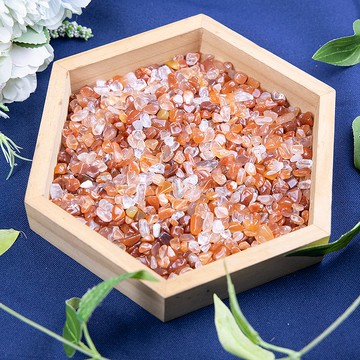 天然紅兔毛水晶碎石招財桃花紫水晶海藍寶綠松石白水晶海藍寶藍砂