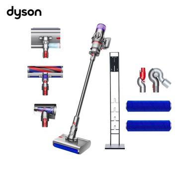 Dyson 戴森 Digital Slim Submarine SV52 輕量乾溼全能洗地吸塵器(贈收納架+高處轉接頭+低處轉接頭+滾筒配件2組)
