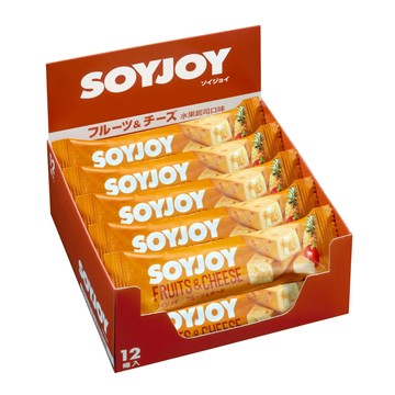 SOYJOY 大豆營養棒-水果起司口味30g(12條/盒)