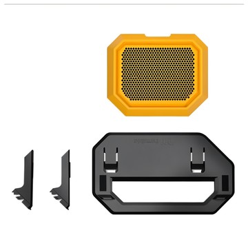 thermaltake 曜越 The Tower 300 機殼橫躺支架與底盤 蜂芒黃  1組  AC-074-ON4NAN-A1