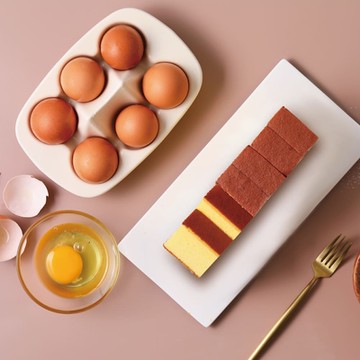 【金格食品】厚蛋 • 五三燒長崎蛋糕460g(三盒組)