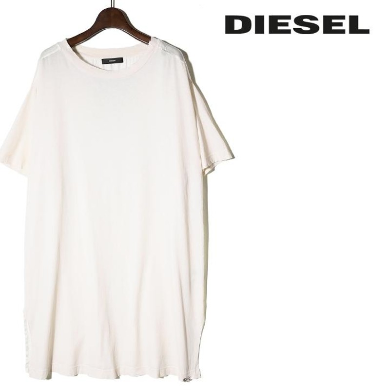 ディーゼル DIESEL Tシャツミニワンピース レディース シルク