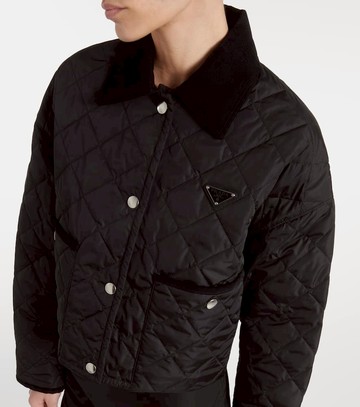 Prada Re-Nylon quilted cropped jacket