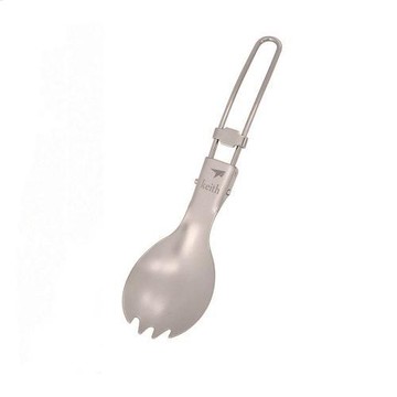 Keith純鈦 Ti5301摺疊湯匙叉子