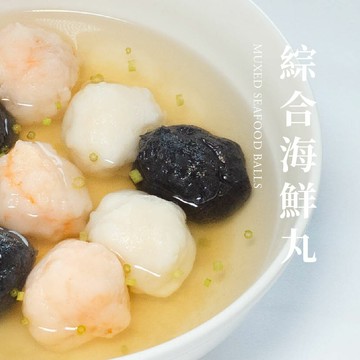 【果貿吳媽家】綜合海鮮丸 207g/袋