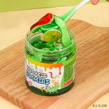 促銷熱賣🍬溼痠軟糖酸甜網紅同款QQ橡皮糖混合零食水果休閒外國軟糖