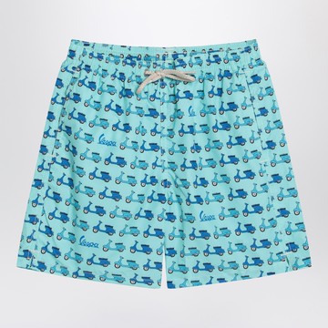 Jean Lighting swimsuit with Vespa