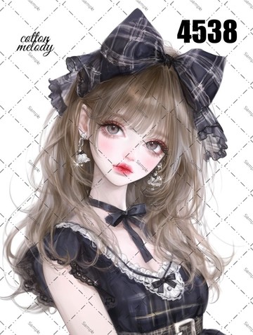 original sticker no.4538 人物貼紙 原創貼紙 原創人物貼紙 裝飾貼紙 cotton melody