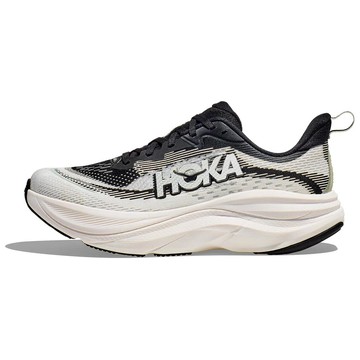 HOKA ONE ONE SKYFLOW BLACK WHITE WOMENS