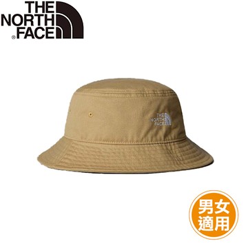 【The North Face 漁夫帽《卡其》】7WHN/登山/防曬帽/遮陽帽