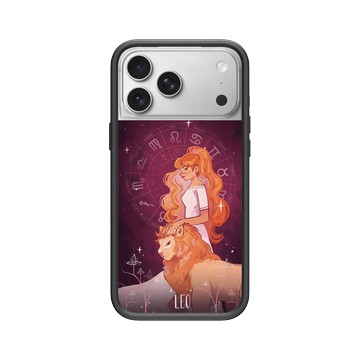 iPhone 17 Pro Max Mod NX -邊框背蓋組合 (相機按鈕) 黑 - Ludmilacerafoce - 獅子座