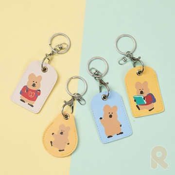 Dinotaeng｜兩用感應扣鑰匙套 磁扣 感應門 收納 紀念品 QUOKKA BOBO DT011