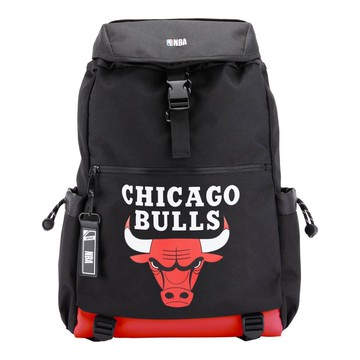 NBA 翻蓋 隊徽 後背包 公牛隊