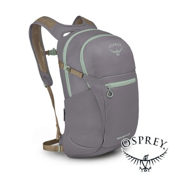 【美國 OSPREY】Daylite Plus休閒背包20L『聲波灰/拿鐵棕』10006297 戶外 露營 登山 健行 休閒 時尚 旅遊 背包