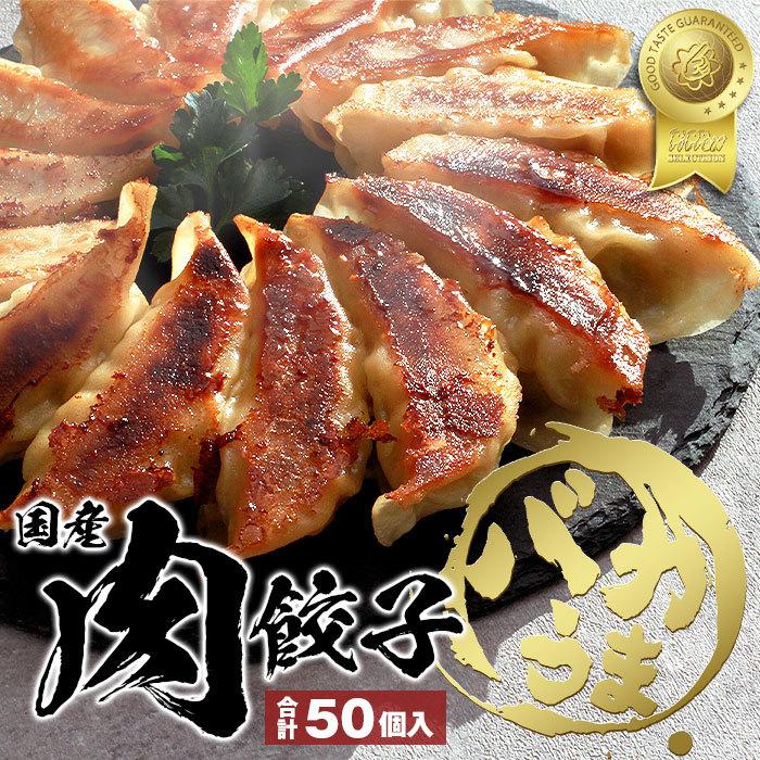 餃子 ぎょうざ ギョウザ ギョーザgyouza 50個 肉餃子 国産 国産豚肉 国産野菜 豚肉 中華 食品 冷凍 冷凍餃子 美味しい おいしい ニンニクあり ニンニク 贅沢