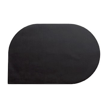 《KELA》Edel皮革餐墊-墨黑-- 桌墊 餐墊 西餐墊 餐桌裝飾 純色桌墊