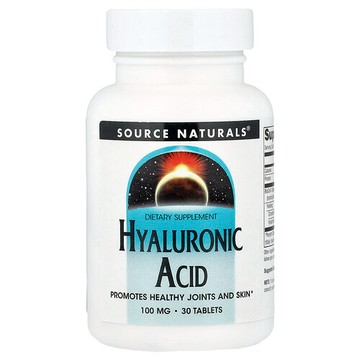 Source Naturals, 透明質酸，100毫克，30片