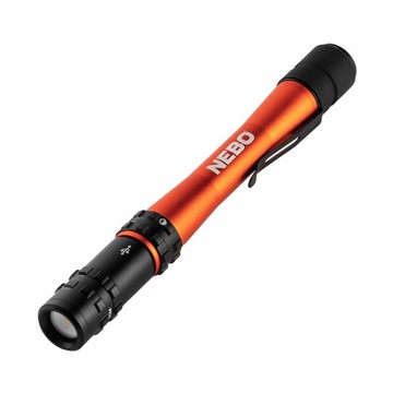 NEBO Master筆型手電筒 USB充電 500流明 IP67(NEB-POC-1002-G)