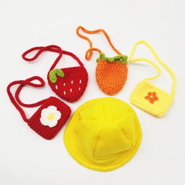 兔子衣服裝飾品  小背包小帽子配飾 裝飾物品 搭配衣服用品