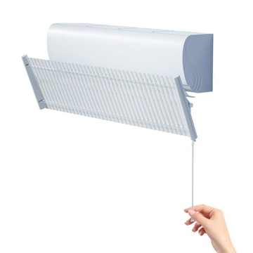 【WIDE VIEW】90cm百葉掛式冷氣擋風板(直掛式 三種模式 多角度調節 出風口擋板 冷氣擋板/JSBY01)