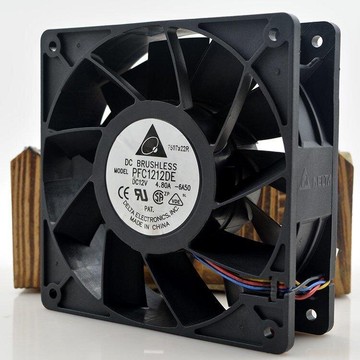 【川澤百貨】拆機品台達PFC1212DE 12038 12V 4.8A 12CM超大風